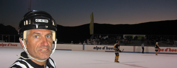 Arbitrage de hockey sur glace